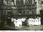 1973-MAyo-Primera MIsa cantada por La Escolanía de San Salvador en La Catedral